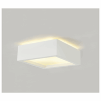 PLASTRA plafondarmatuur vk 2xE27 (25W) wit afbeelding 2