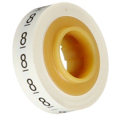3M draad markeringstape "8" (bls 3 rol) SDR 8 afbeelding 1