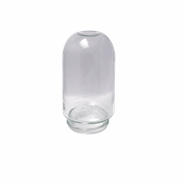 Schutglas 60w voor stalarmatuur  82mm let op de maat speciale bestelling mag niet retour