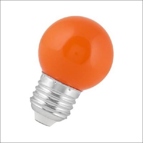 LED-kogel G45 E27 220-240V 1W oranje