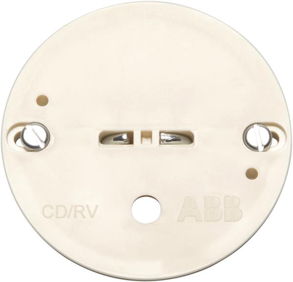 Centraaldoosdeksel met haak, rond CD/RV