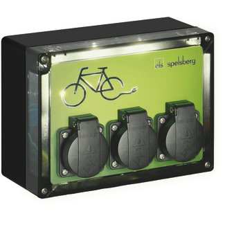 Fietsenoplaadpunt 3X WCD RA 16A Ip44 Tg Bcs 3 Led afbeelding 2