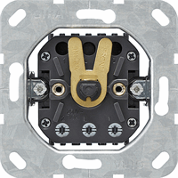Gira Inb.Schak.jaloezie 1-polig draai basiselement 015400
