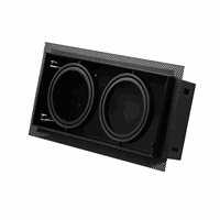 Inbouwarm. 2x AR111 Trimless zwart afbeelding 1
