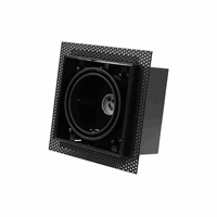 LED trimless AR70 inbouwspot zwart, wordt in het stucwerk gemonteerd volledig verstelbaar