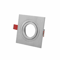 LED Inbouwspot 2,5W 2700K aluminium kantelbaar vierkant 148-559