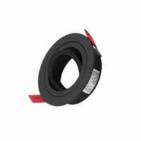 LED Inbouwspot zwart kantelbaar voor 50mm lamp 92nn gatmaat 80 148-563