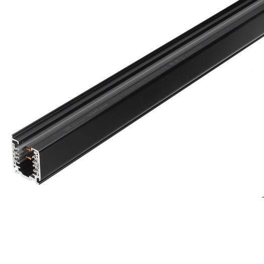 Spanningsrail 3f (1-10V/DALI) 2m zwart XTSC 6200-2