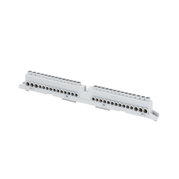 Gewiss aardrail 12M 80A N/E 2x(3x16+11x10) GW40412B afbeelding 1