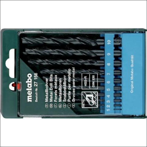 Metabo 627158000 Assorti 10 Spiraalboren Hss R afbeelding 2