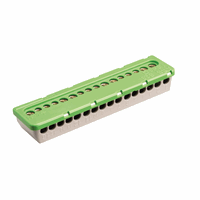 ABB Klemmenblok PE 7x6mm²+9x16mm² Mistral afbeelding 2