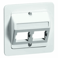 STANDARD centr.pl. 30° leidinguitgang tbv 2 module afbeelding 2