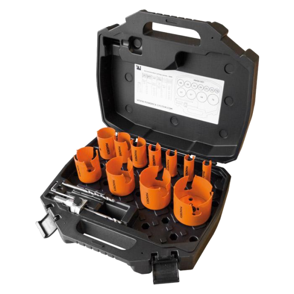 Elektricien set TCT 16-76mm zesk. 15-delig