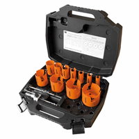 Loodgieter set TCT 29mm tot 114mm zeskant 11mm 11-delig Mandrex Axtieprijs tot 31-12-2021 afbeelding 2