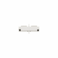 SG Shopline spanningsrail 3-fase Connector Geïsoleerd Wit