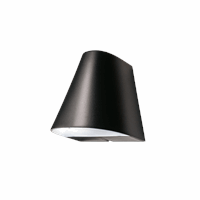 LED up & downlight zwart dimbaar 18W 3000K 230V