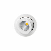 LED inbouwspot 9W 3000K 800 lm mat wit kantelbaar exclusive SG 903301