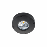 SG Callisto LED opbouw zwart 4W 3000K dimbaar IP65 IK06 wandlamp voor binnen en buiten