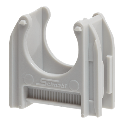 Schnabl buisklem klembeugel 19mm grijs 50 stuks Euroclip EC19 grijs