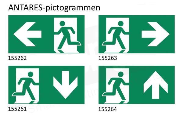 Antares LED-armatuur 4W net/nood 4000K AT