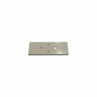 Montageplaat creme tbv 3v opbouw wcd afbeelding 2