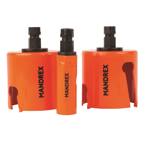 Gatzaag 25mm 60mm diep Mandrex SuperXcut TCT met Quick Adapter afbeelding 2