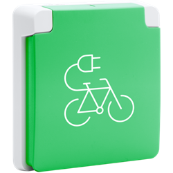 WCD/RA 'Fietsoplaadpunt' KD groen steek 700-36875