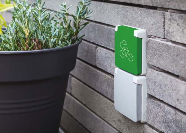 WCD/RA 'Fietsoplaadpunt' KD groen steek 700-36875