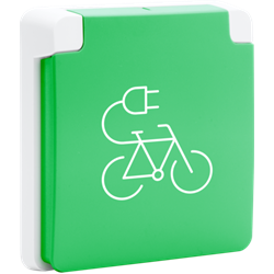 WCD/RA 'Fietsoplaadpunt' KD groen steek 701-36875