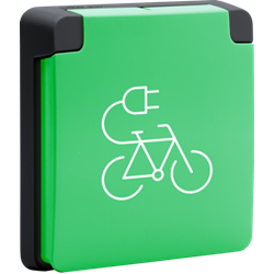 WCD/RA 'Fietsoplaadpunt' KD groen steek 761-36875