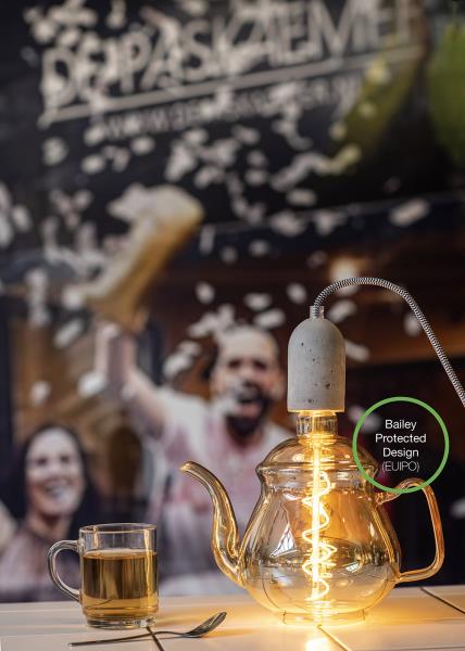 Led Teapot Earl Gold E27 4W 2200K afbeelding 2