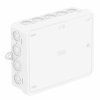 Kabeldoos 125x100x38 IP55 18x inv. A18HF RW afbeelding 2