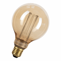 Led Glow G95 E27 4W 1800K Gold afbeelding 2