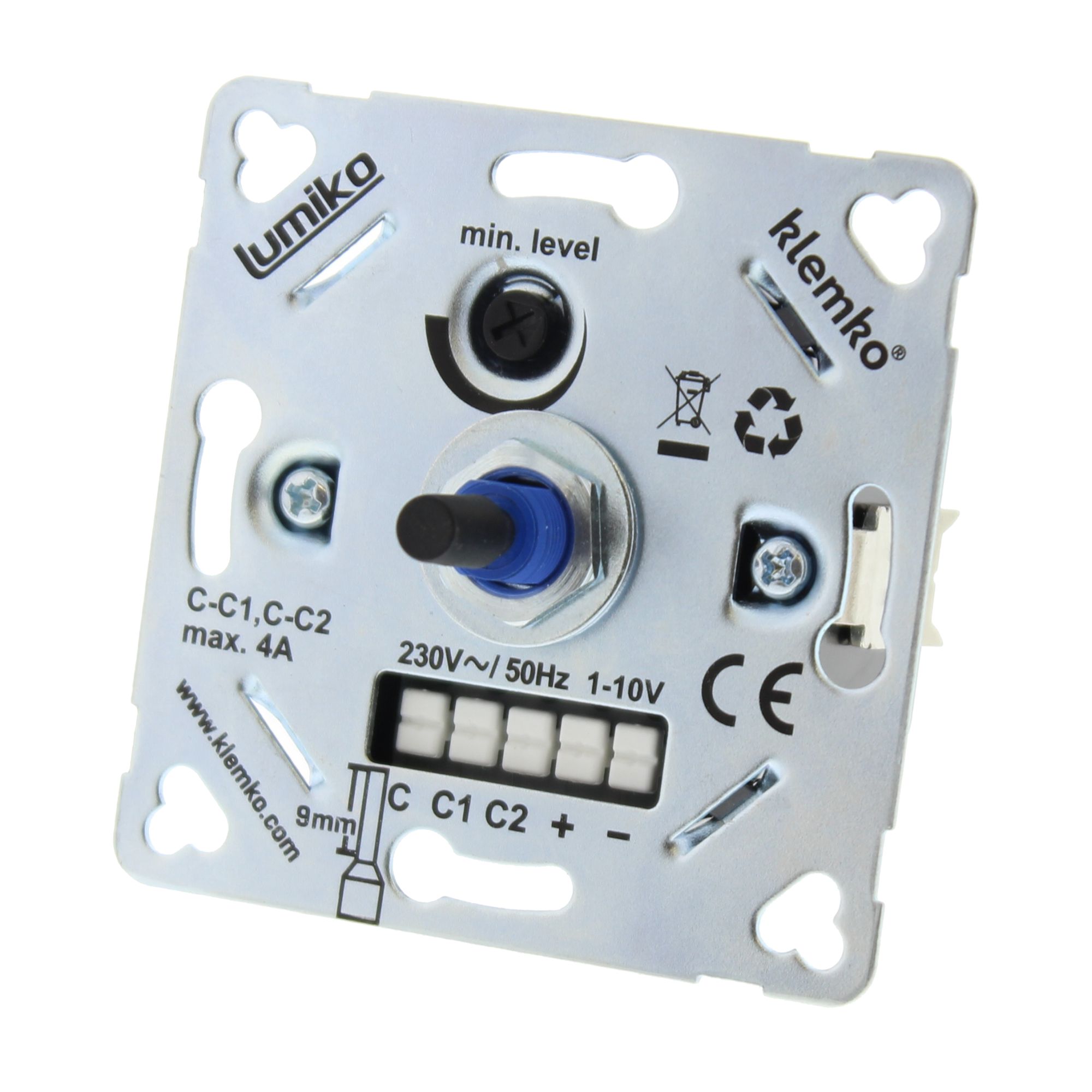 Potentiometer inbouw 1-10V, wisselschakelaar afbeelding 2