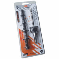Starter Kit Gatzaaghouder zesk.11 125mm Centreerboor + 5 adapters Mandrex voor hout en metaal afbeelding 2