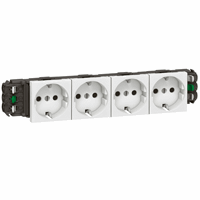 Legrand 077404 WCD RA 4V Zijaansl Wit afbeelding 2