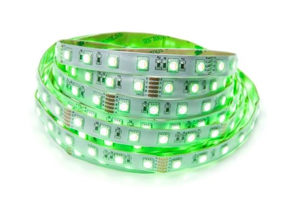 LED-strip 24V 60LED-19,2W/m RGBWW dimbaar IP65 5m