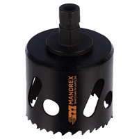 Gatzaag 111mm M3 45mm diep Mandrex Bi-metaal EasyXcut met Quick Adapter afbeelding 2