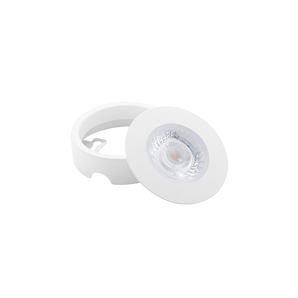 Interlight Cabiled opbouwring wit