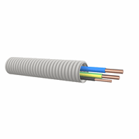 Flexbuis 16mm H07V-U 2x2,5+1,5mm² Eca gg/bl/zw R100 afbeelding 2