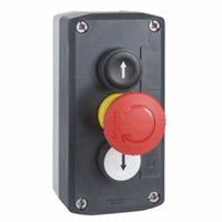 Drukknopkast compleet 2x knop+paddestoel afbeelding 2