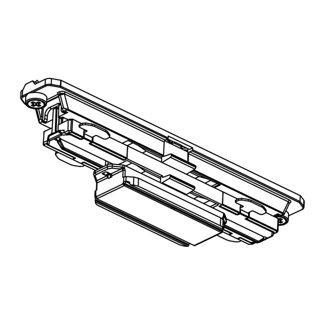 Global Trac Pulse Straight Connector White afbeelding 2