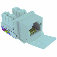Modulair chassis Female snapin RJ12 6p6c afbeelding 2
