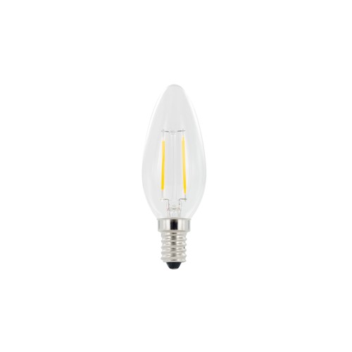 LED-kaars filament E14 2,8W 2700K 250lm 300°helder afbeelding 2