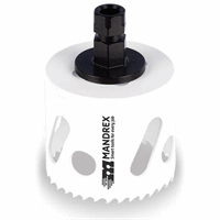 Gatzaag 160mm M42 45mm diep Mandrex Bi-metaal SpeedXcut met Quick Adapter afbeelding 2