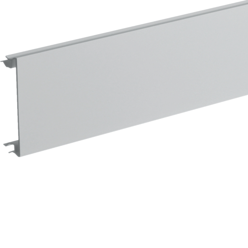 Hager Wandgootdeksel BR65 PVC 80mm, RAL7035 grijs BR08027035 afbeelding 2