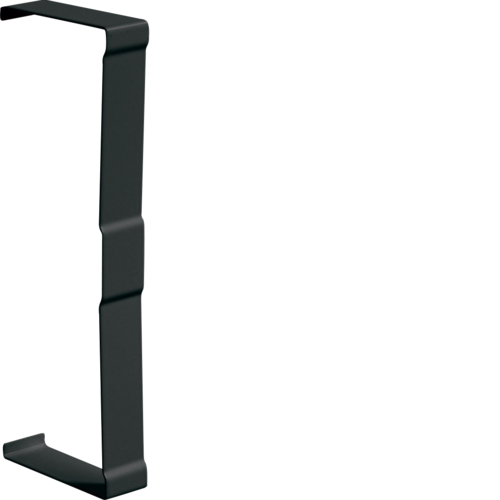 Hager Tehalit BR65 afdekstrip 65x210mm 2x80mm, zwart BR652107D9011 afbeelding 2