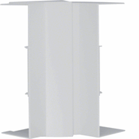 Hager Binnenhoek BR65 HV 210mm var. 85-95° RAL7035 grijs BR652104H7035 afbeelding 2