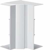 Hager Binnenhoek BR65 HV 210mm var. 85-95° RAL9016 wit BR652104H9016 afbeelding 2