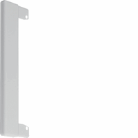 Hager Afsluitstuk rozet BR65 210mm staal RAL7035 grijs BR210WK7035 afbeelding 2
